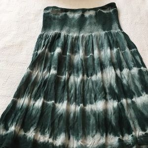 Heritage tie dye tube top